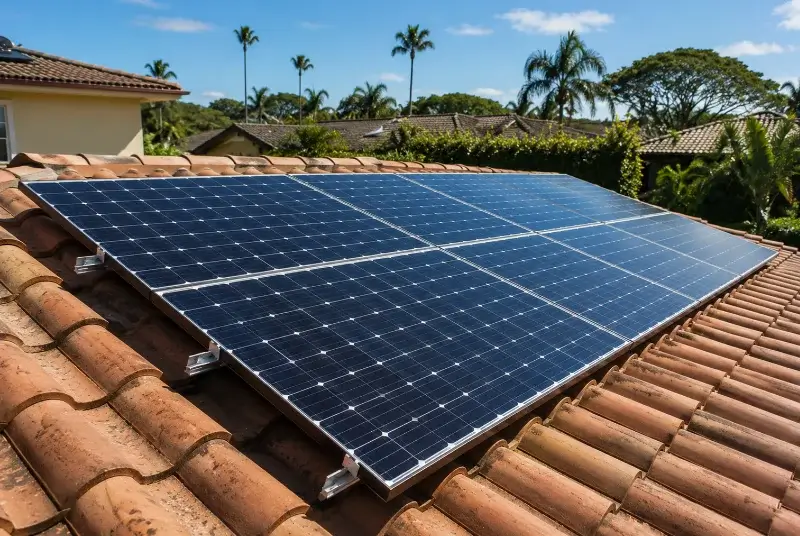 Installation de panneaux solaires à Fressines